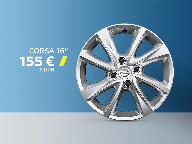 Zliatinové disky - Opel Corsa