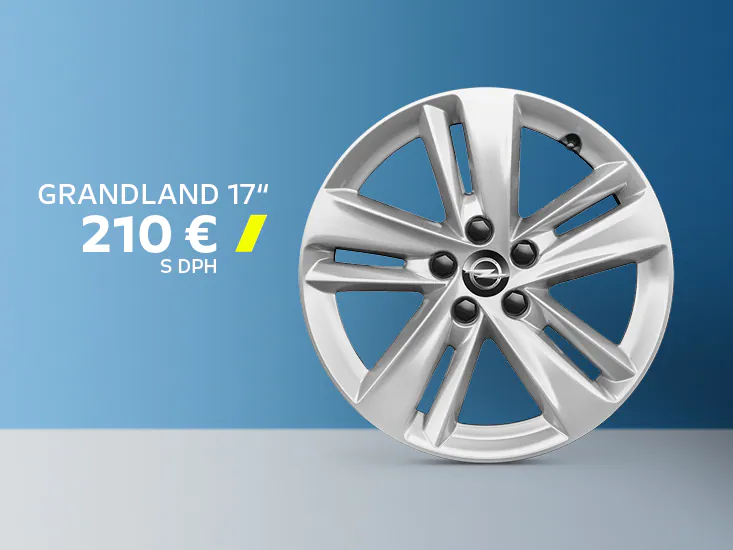 Zliatinové disky - Opel Grandland